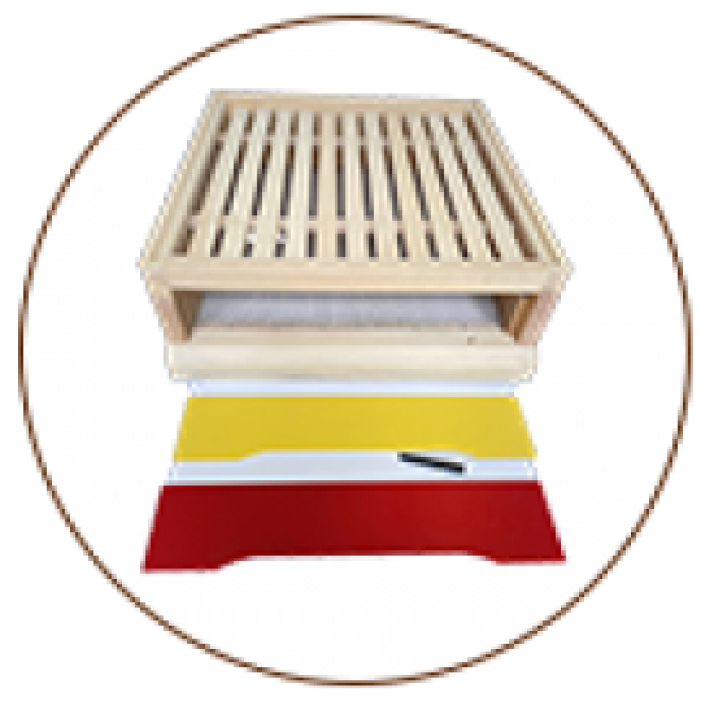 Varroa dno profi - 39x24 tenkostěnný úl