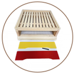 Varroa dno profi - 39x24 tenkostěnný úl